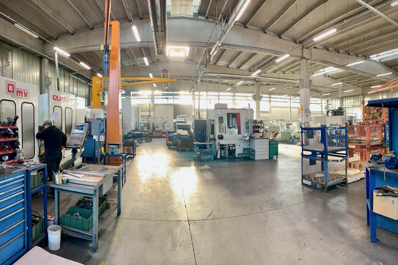 Overview of the machining department 2