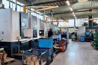 Overview of the machining department 1